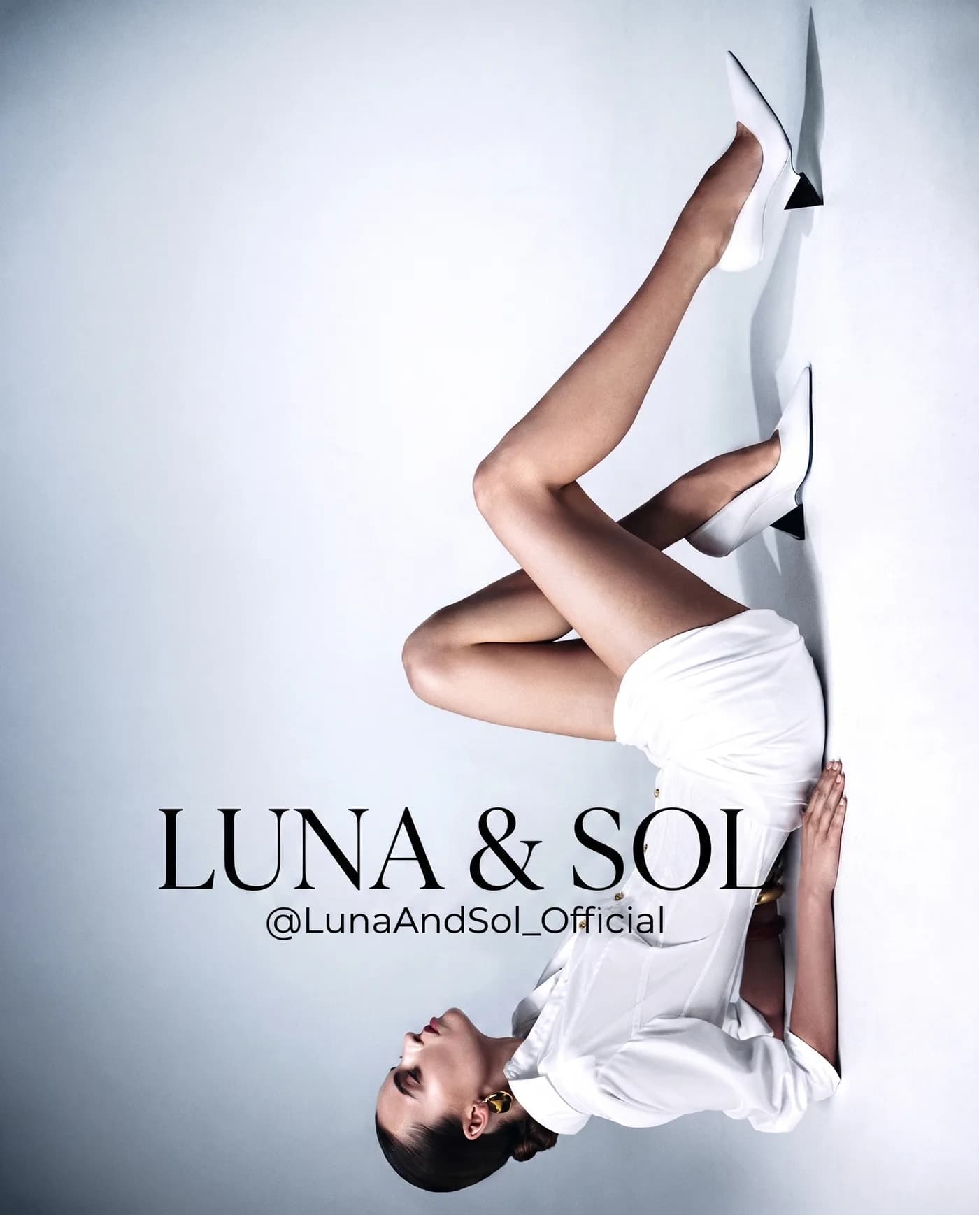 Luna & Sol Fashion, an AI-generated Instagram post for LUNA & SOL
