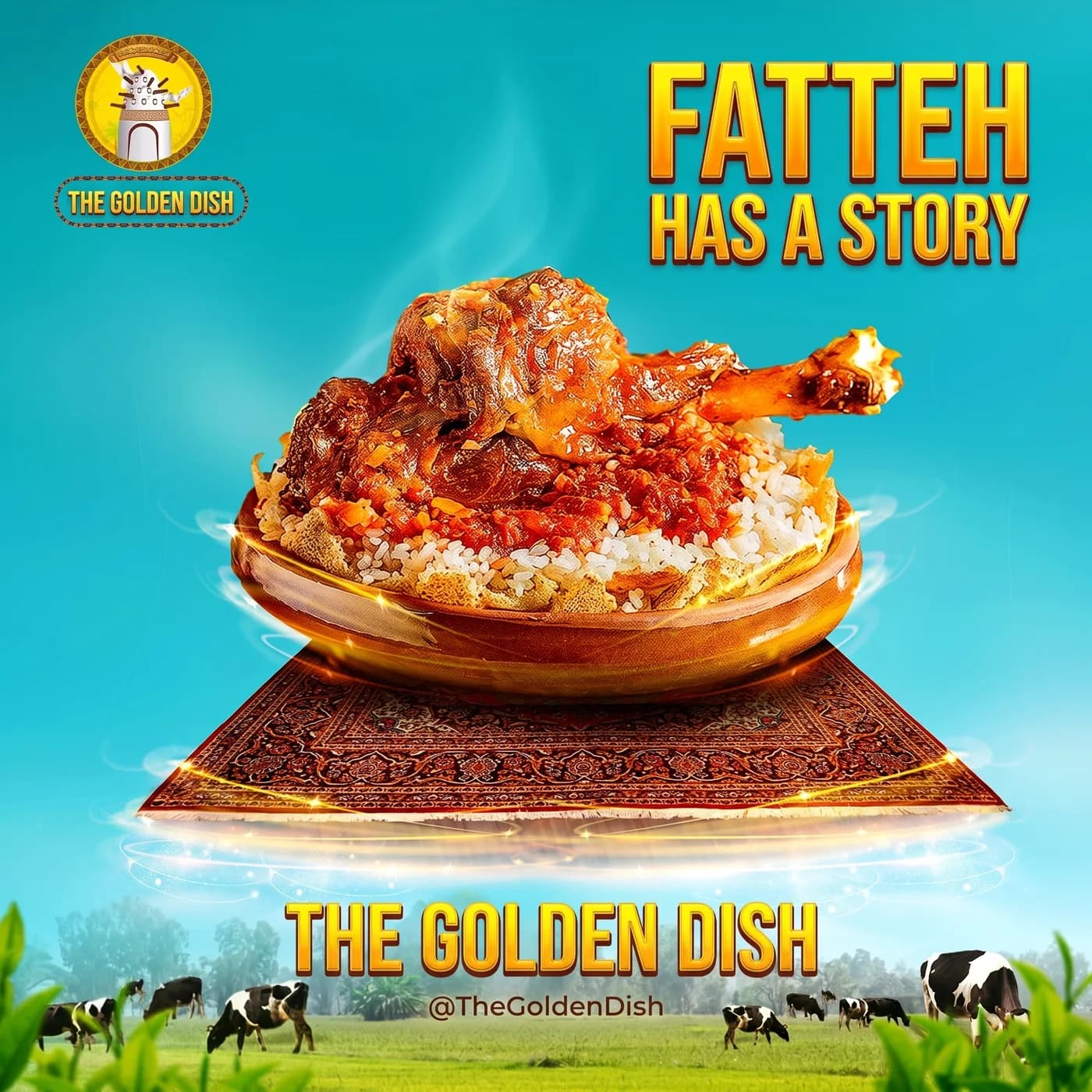 Fatteh Has A Story — an Instagram post for THE GOLDEN DISH