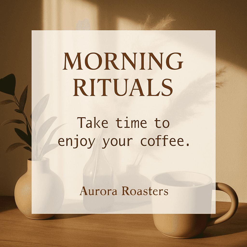 Aurora Roasters — AI-generated social post