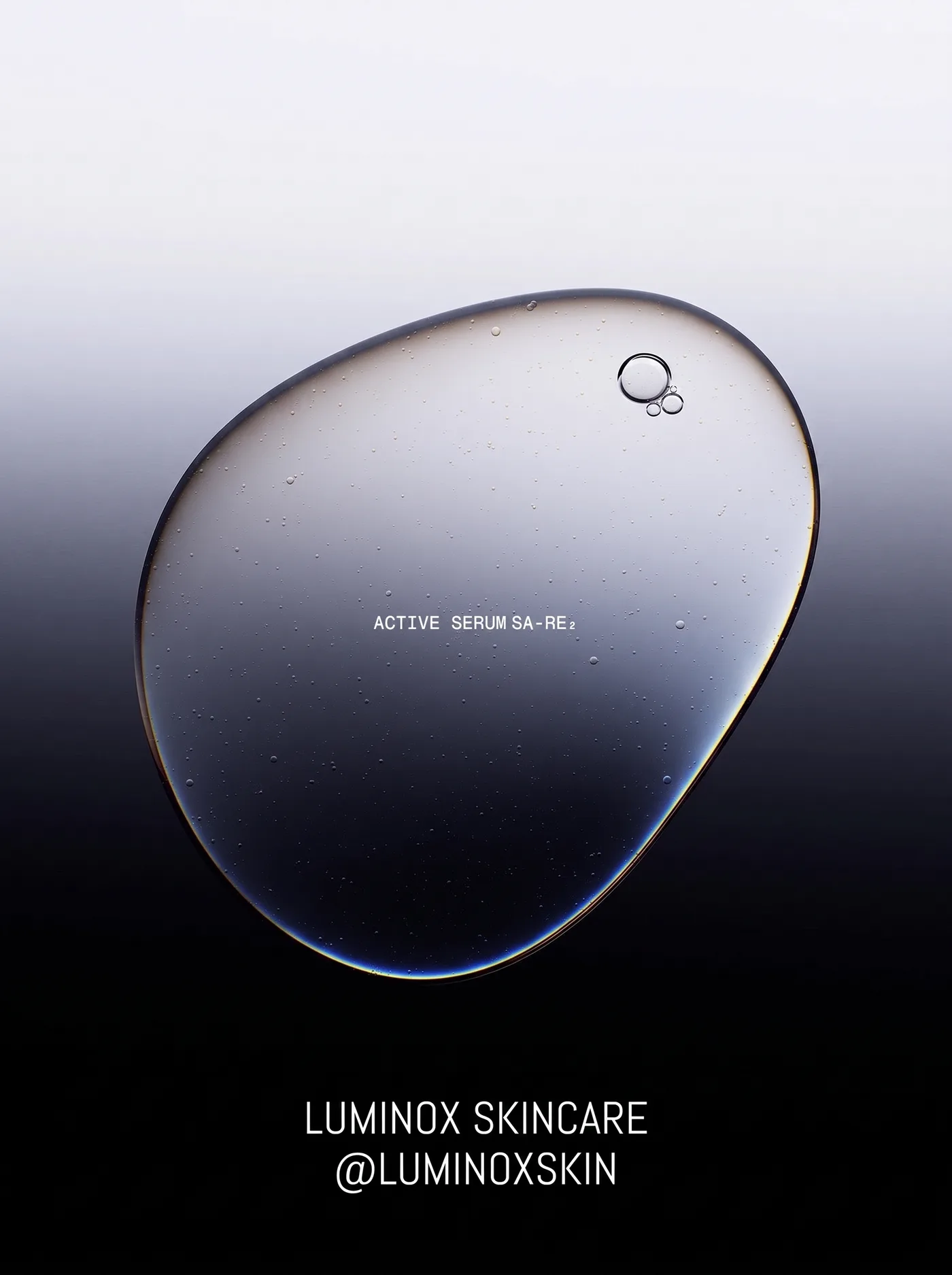 Luminox Skincare Serum — an Instagram post for LUMINOX SKINCARE