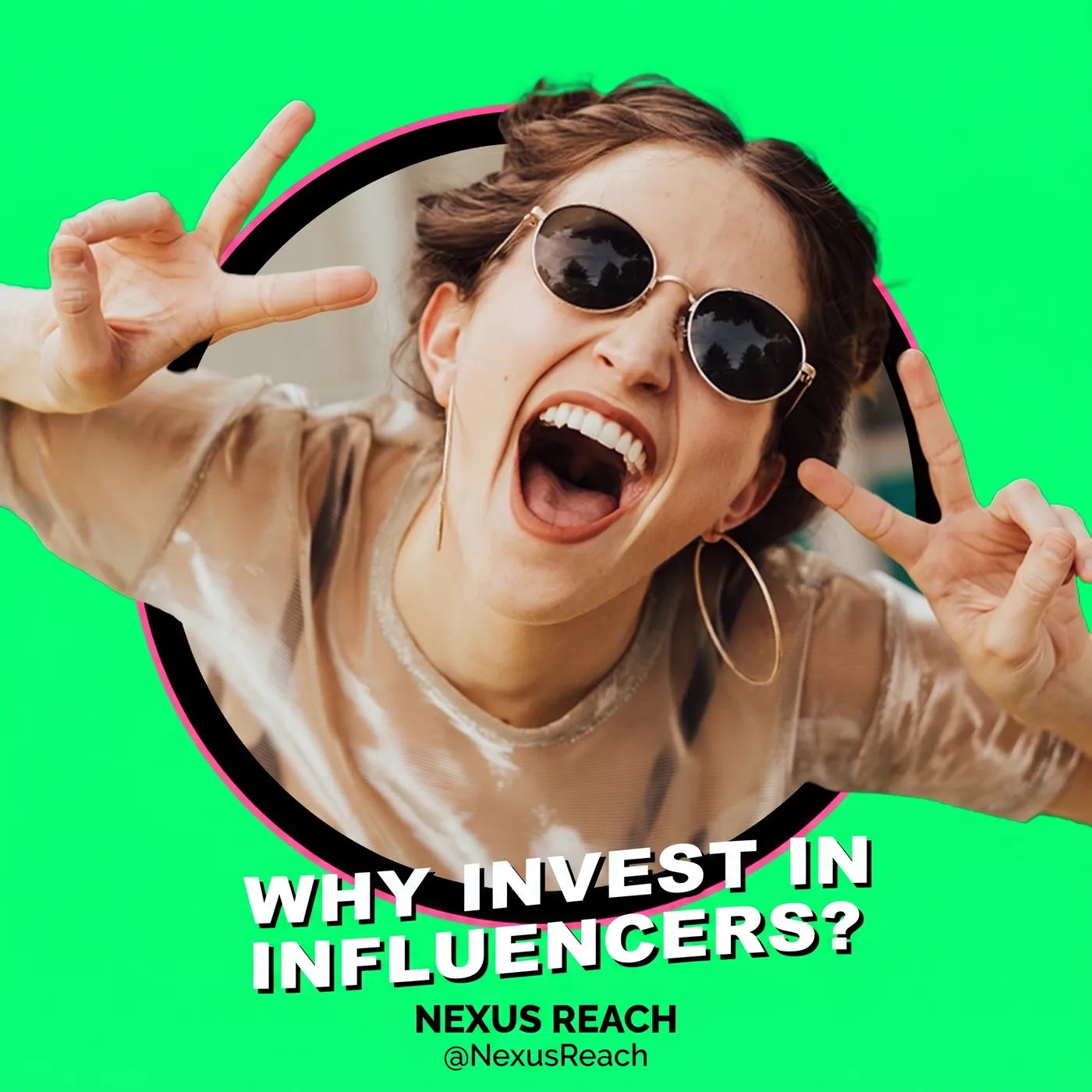 Invest In Influencers — an Instagram post for NEXUS REACH