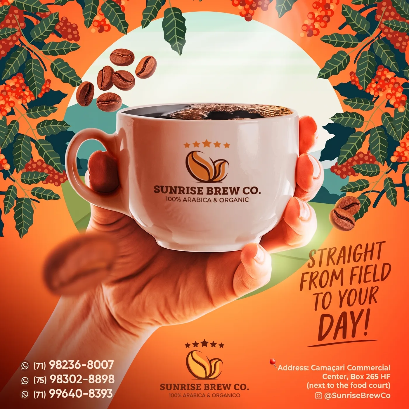 Sunrise Brew Coffee — an Instagram post for SUNRISE BREW CO.