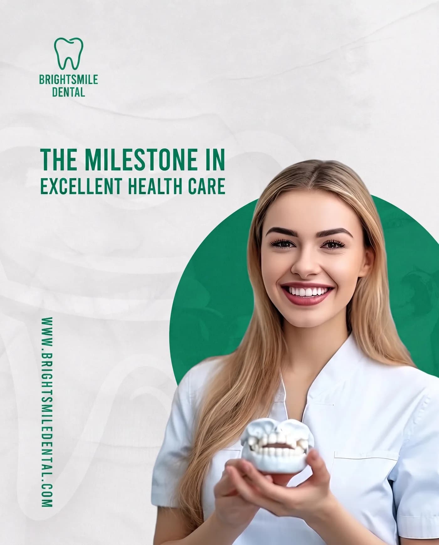 Brightsmile Dental Care — an Instagram post for BRIGHTSMILE DENTAL