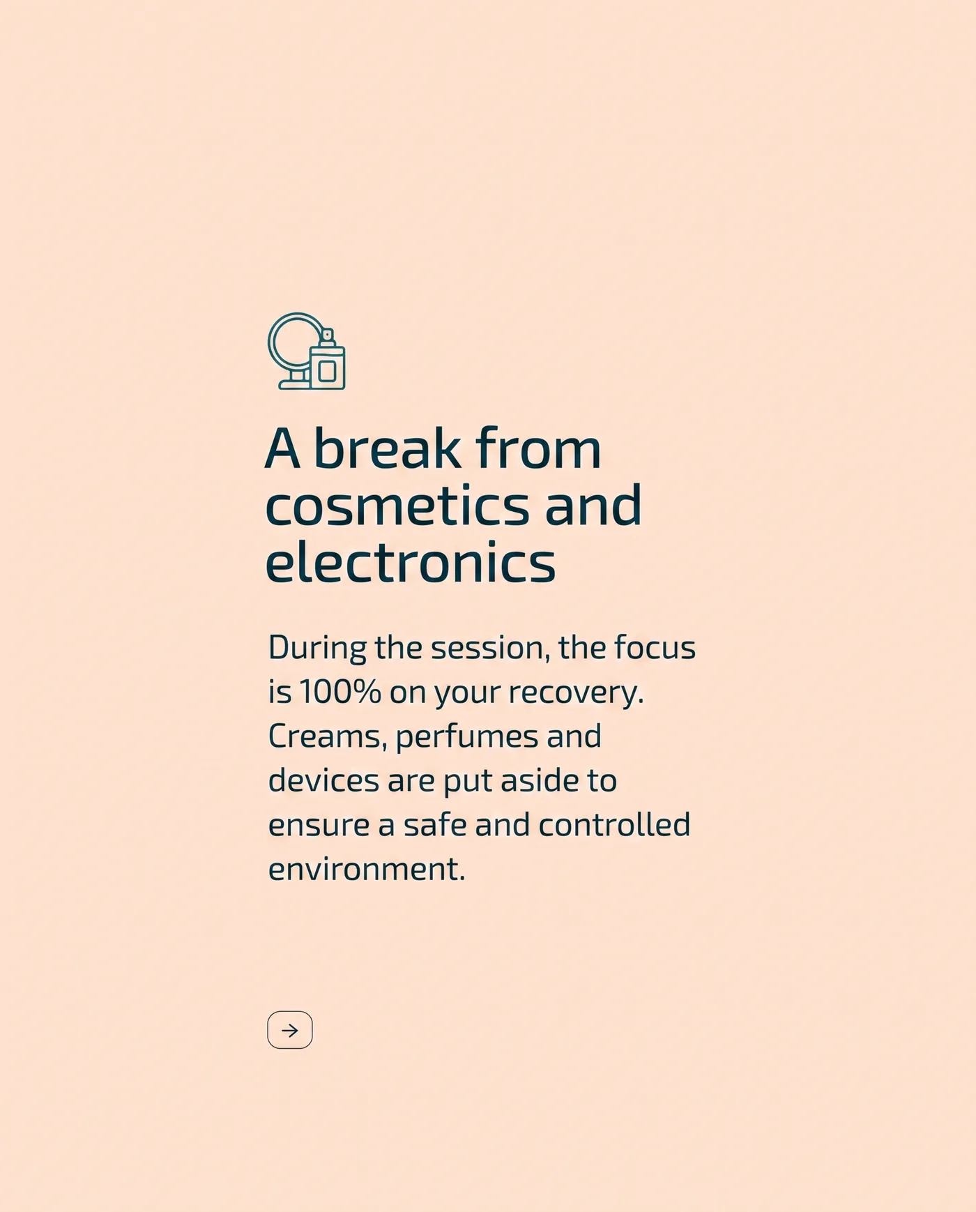 Cosmetics Break — an Instagram post