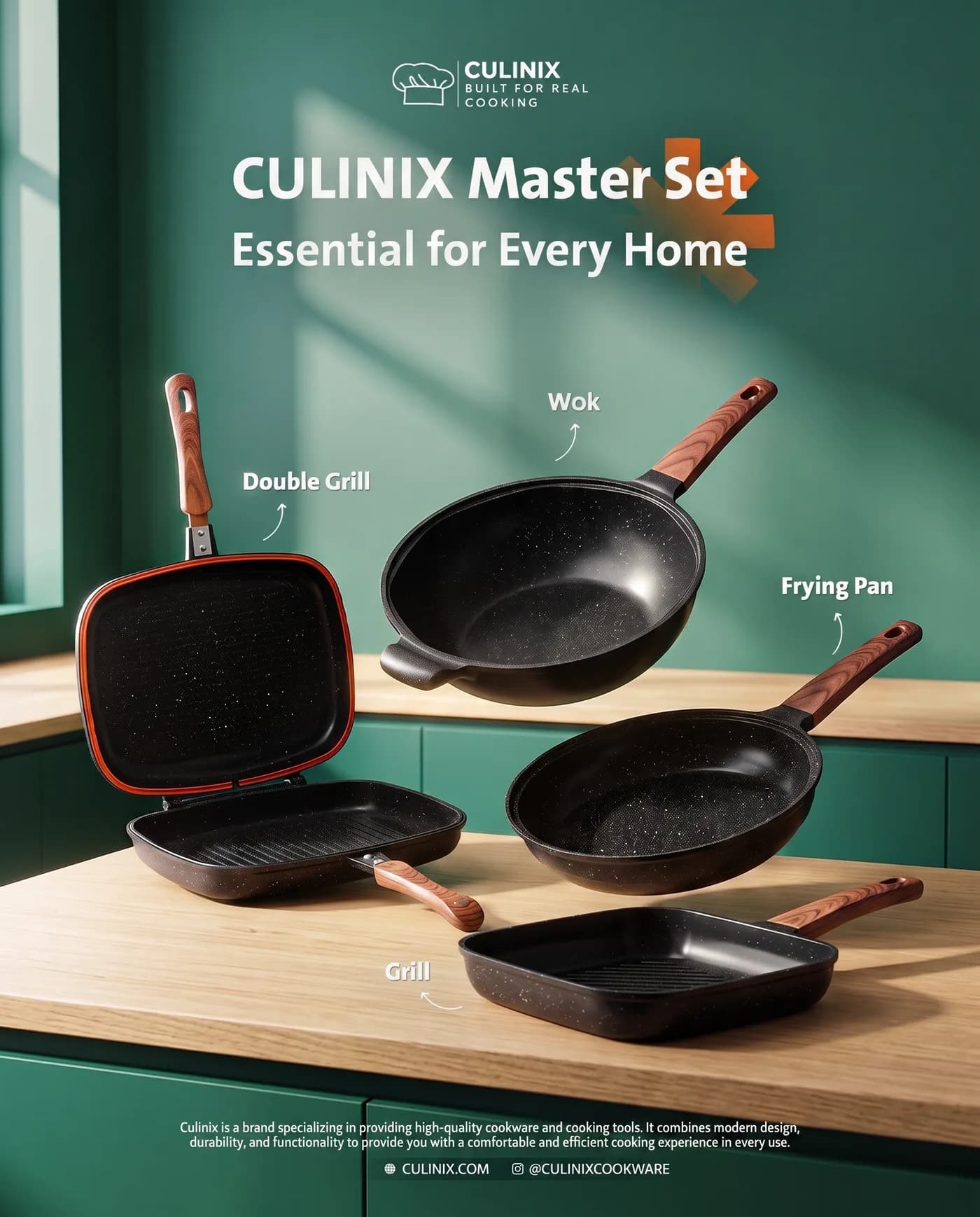 Culinix Master Set — an Instagram post for CULINIX