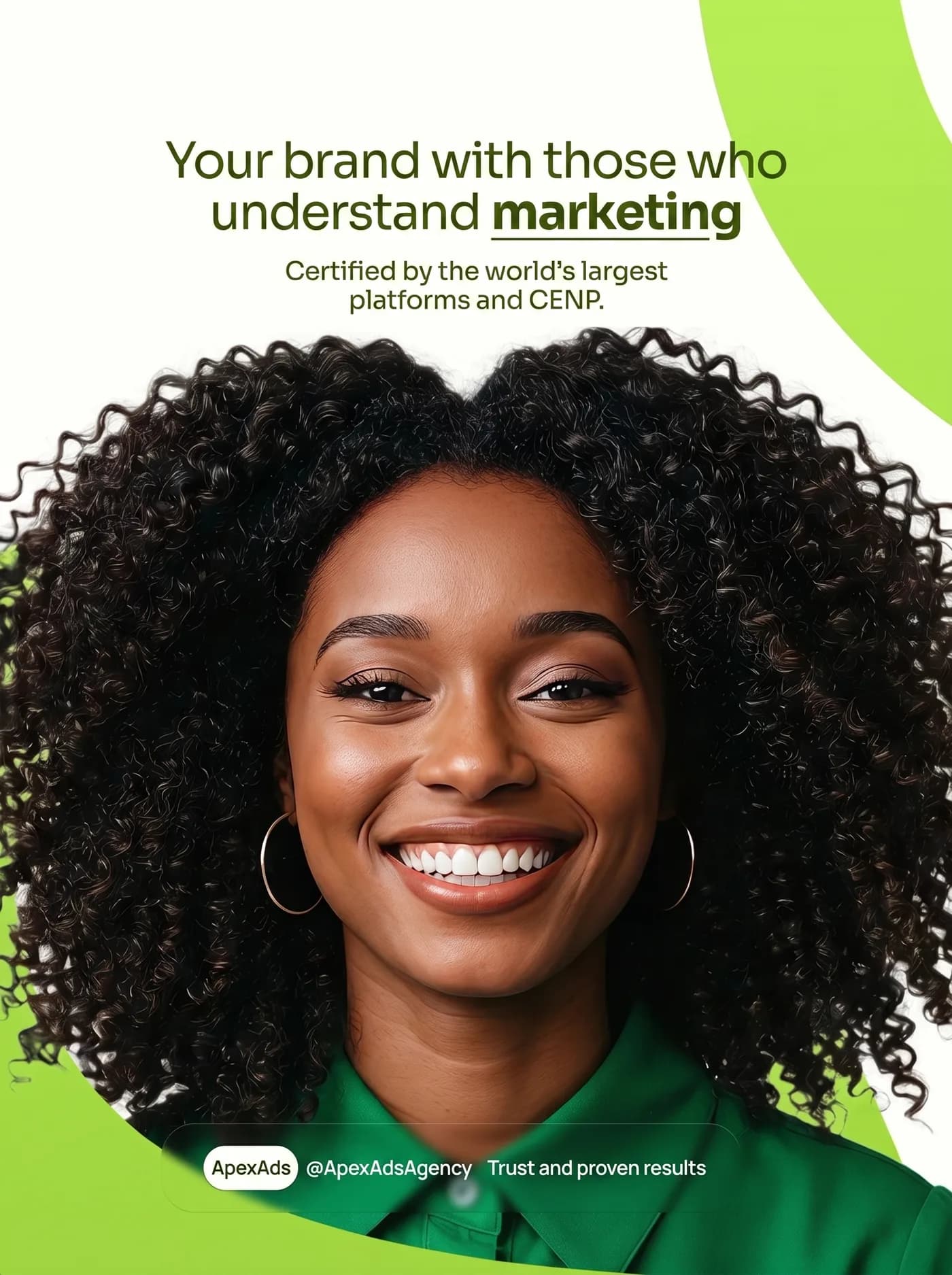 Marketing Agency Services — an Instagram post for ApexAds