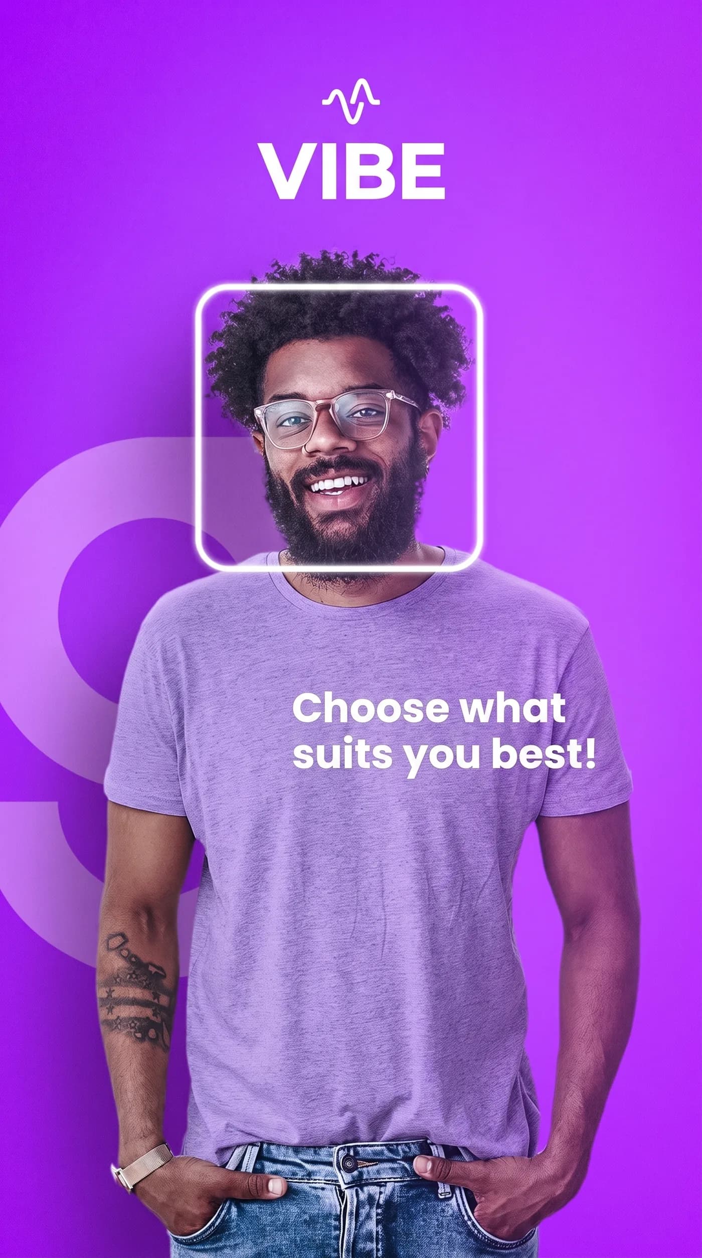 Vibe App Promotion — an Instagram post for VIBE