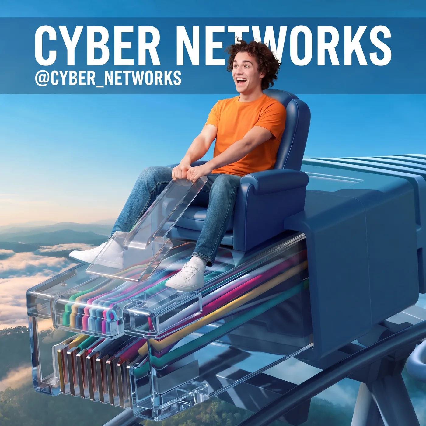 Cyber Networks Ride — an Instagram post for Cyber Networks