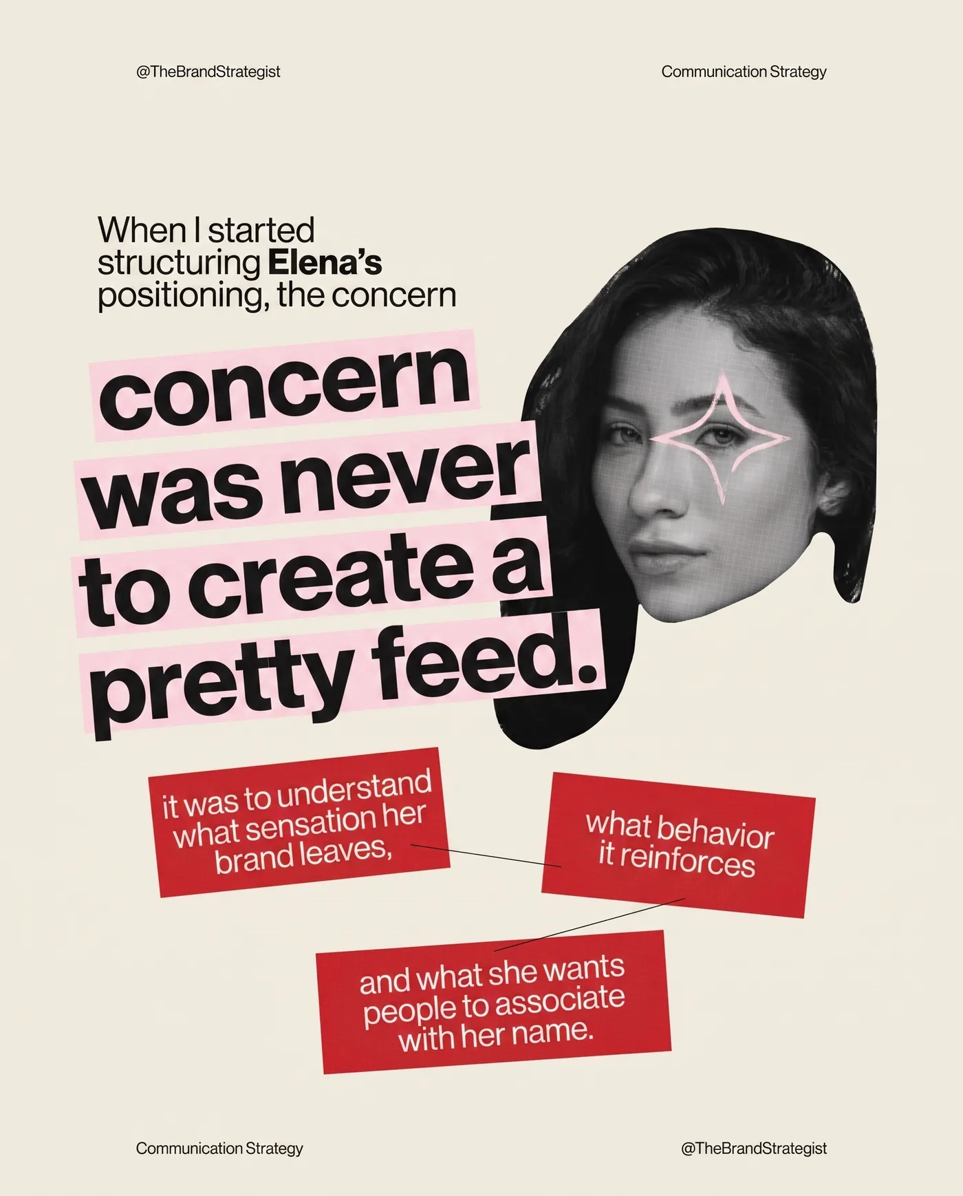 Communication Strategy Post — an Instagram post for @TheBrandStrategist
