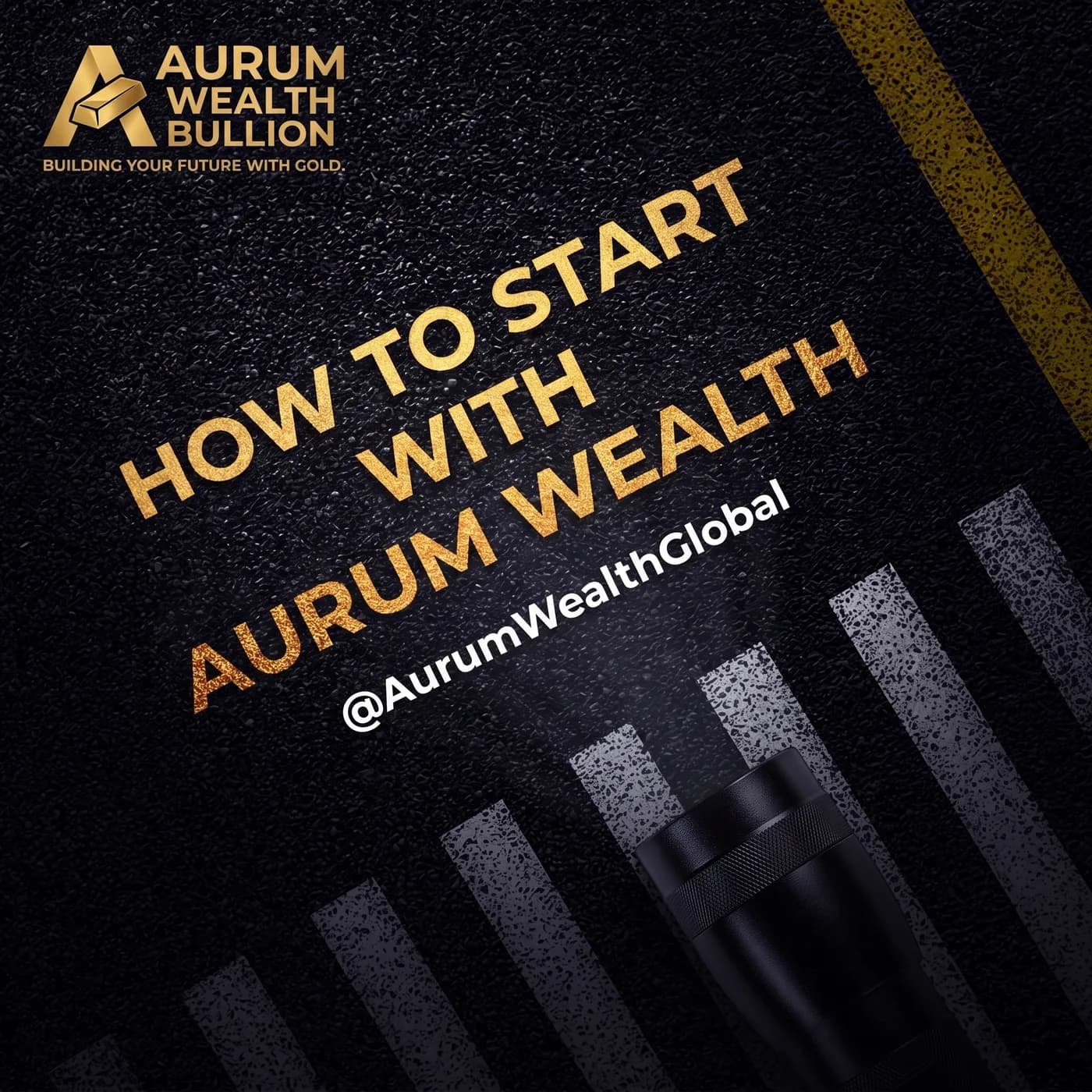 Start With Aurum Wealth — an Instagram post for AURUM WEALTH BULLION