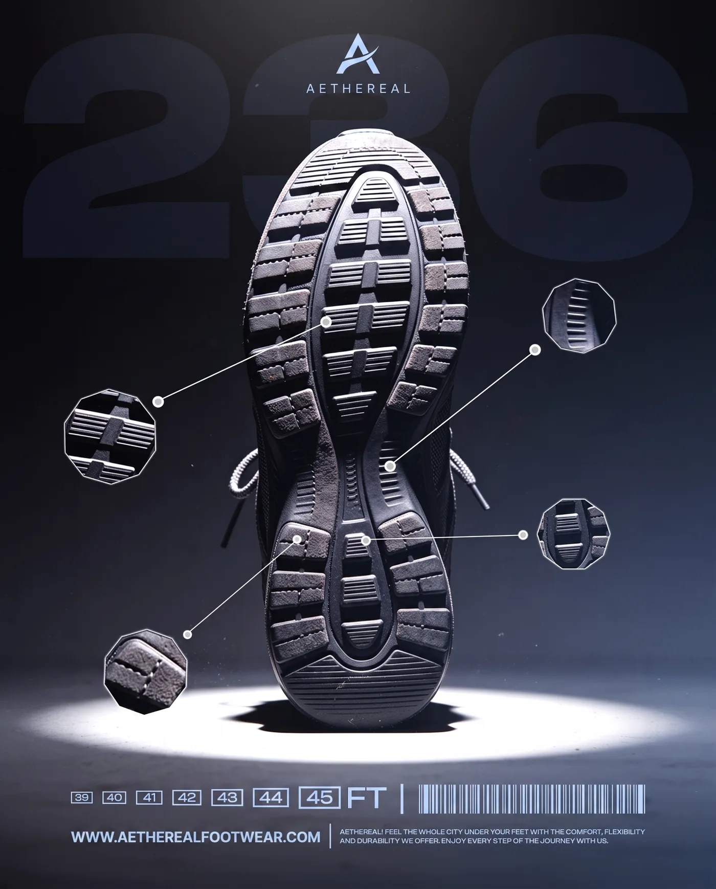 Aethereal Footwear Post — an Instagram post for AETHEREAL