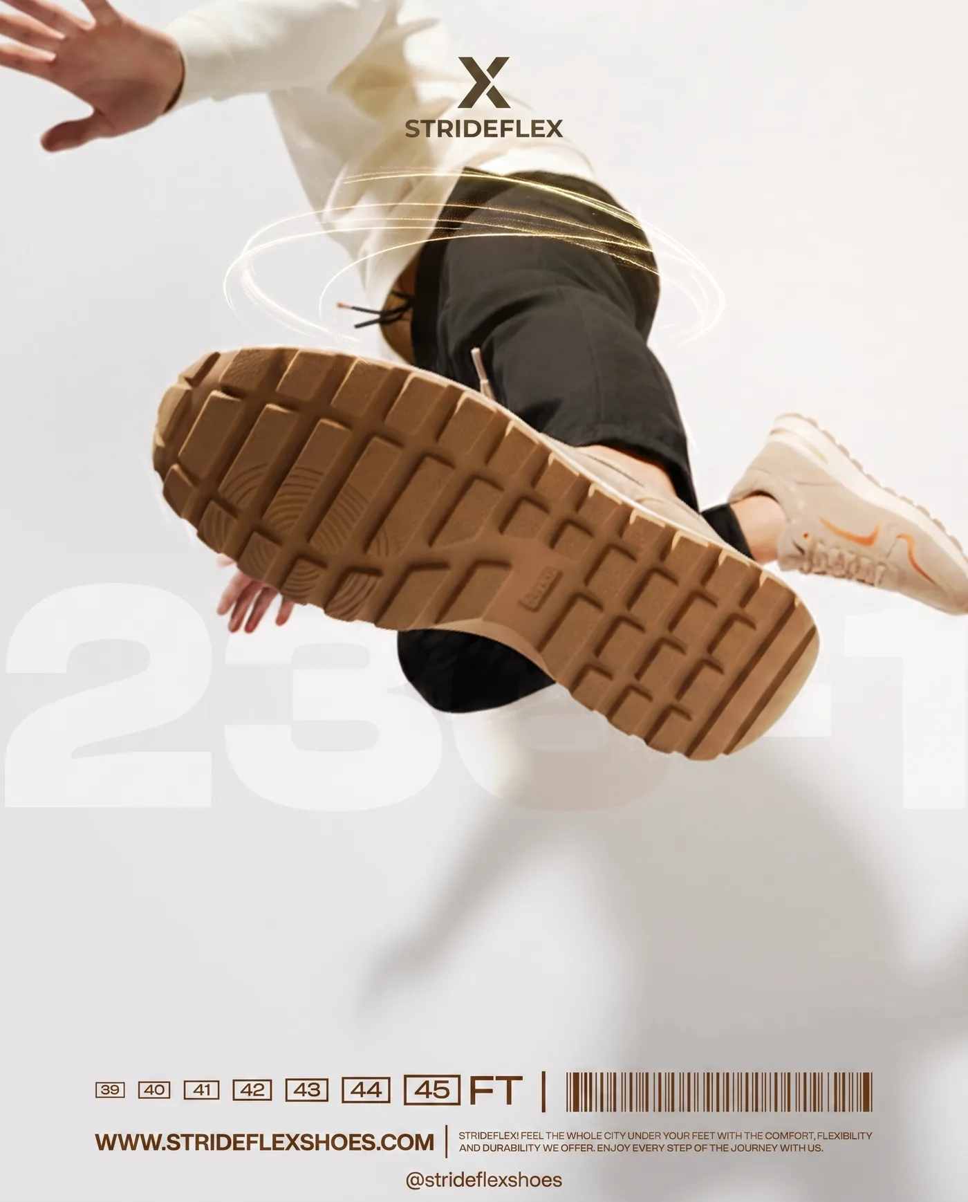 Strideflex Shoes — an Instagram post for STRIDEFLEX