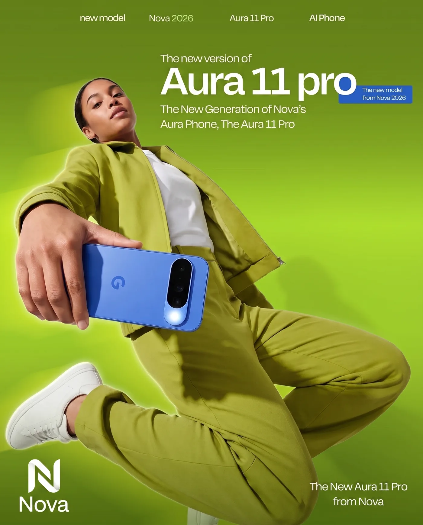 Nova Aura Phone — an Instagram post for Nova