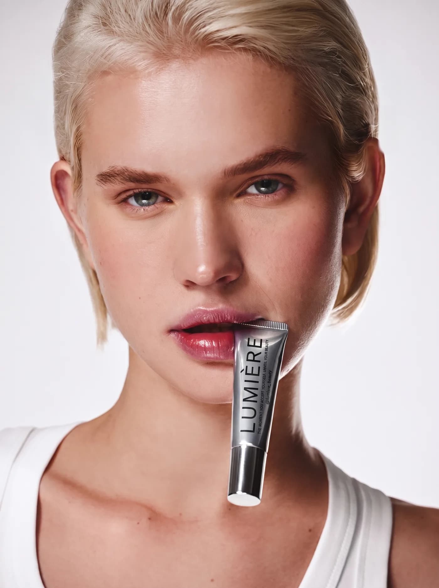 Lumiere Lip Product — an Instagram post for LUMIÈRE