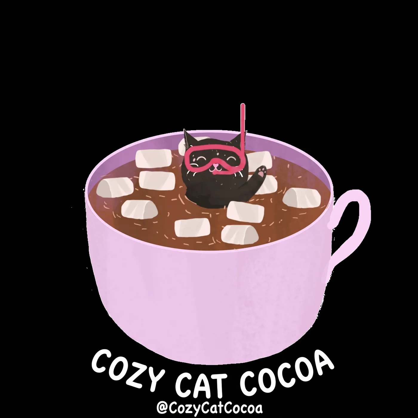 Cozy Cat Cocoa — an Instagram post for Cozy Cat Cocoa