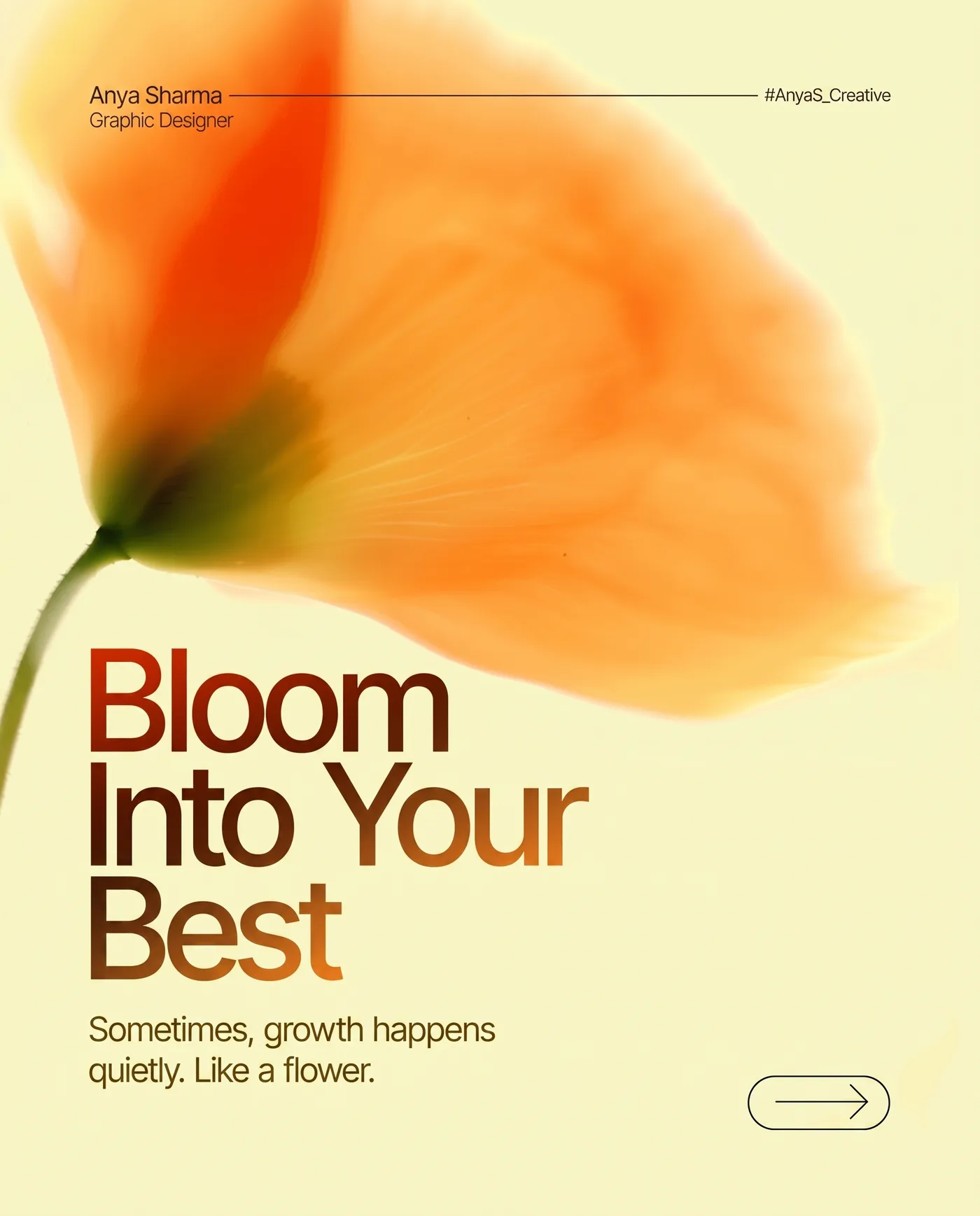 Bloom Into Your Best — an Instagram post