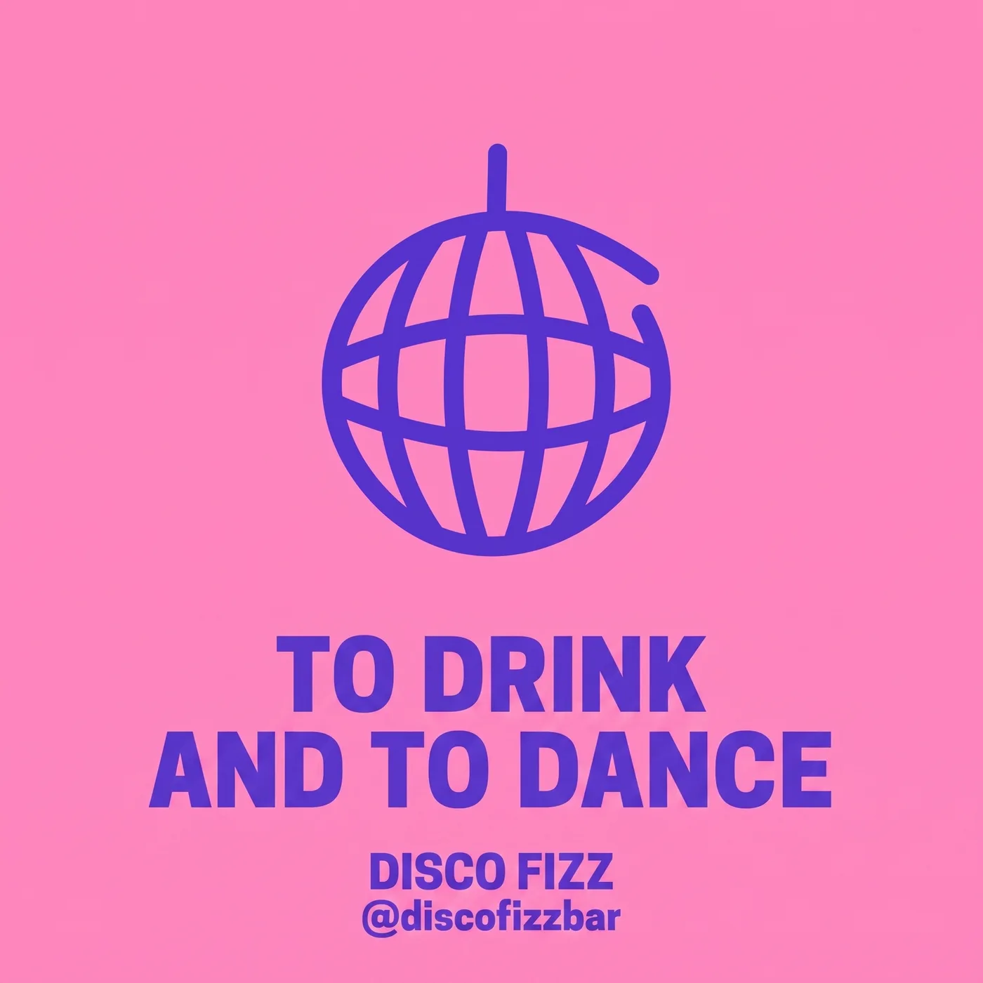 Drink And Dance — an Instagram post for DISCO FIZZ