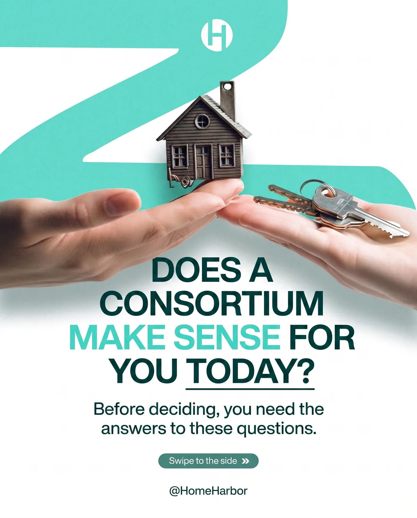 Real Estate Consortium — an Instagram post for HomeHarbor