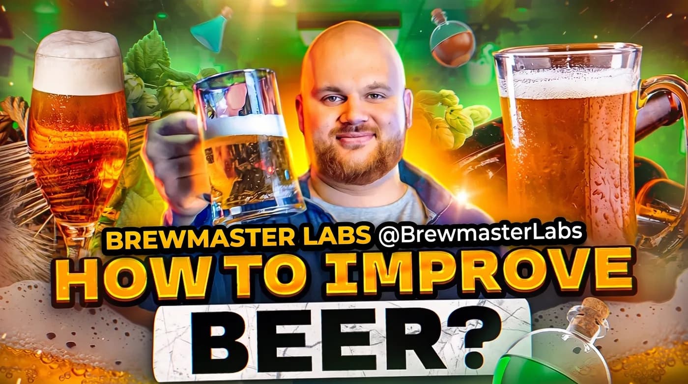 How To Improve Beer — an Instagram post for BREWMASTER LABS @BrewmasterLabs