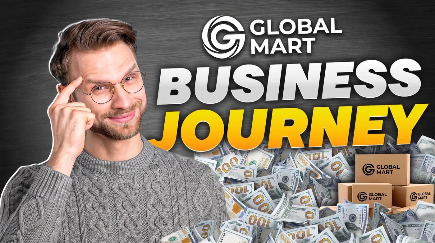 Business Journey — an Instagram post for GLOBAL MART