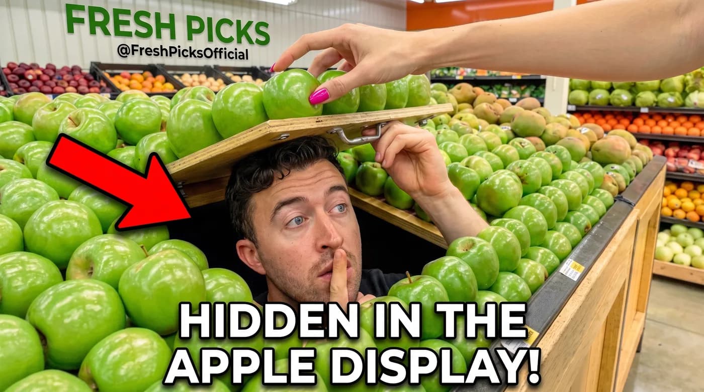 Hidden In Apples — an Instagram post for FRESH PICKS