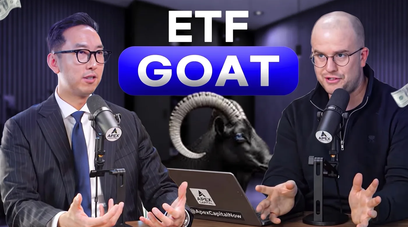 ETF GOAT Discussion — an Instagram post for Apex Capital