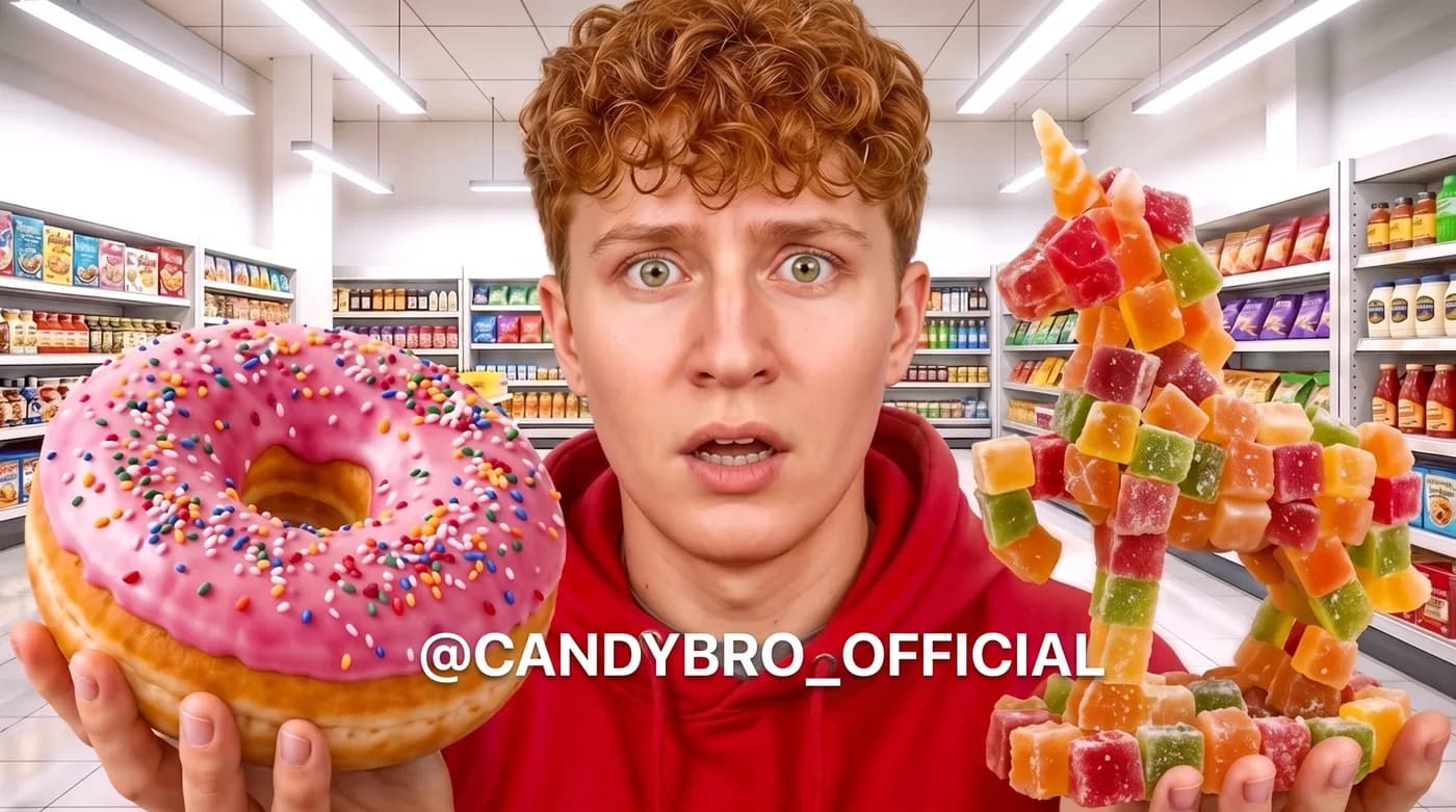 Giant Donut Gummy Unicorn — an Instagram post for @CANDYBRO_OFFICIAL