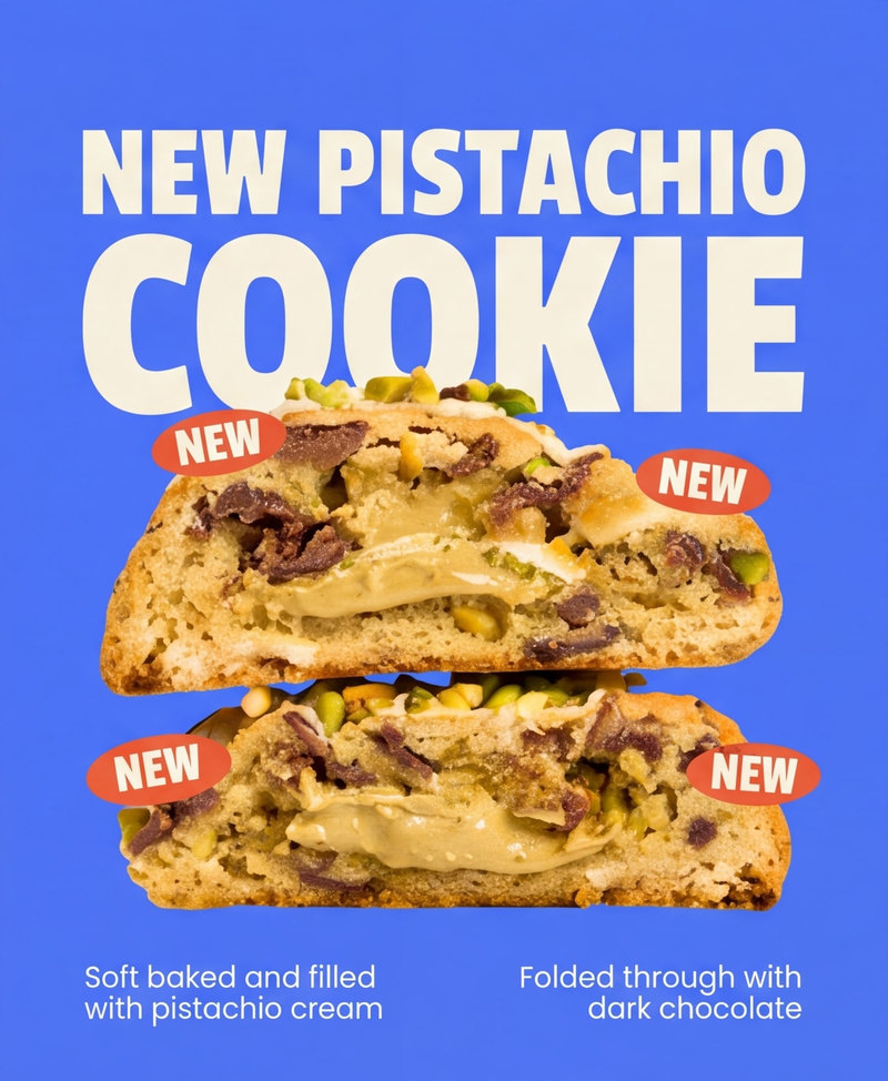 New pistachio cookie